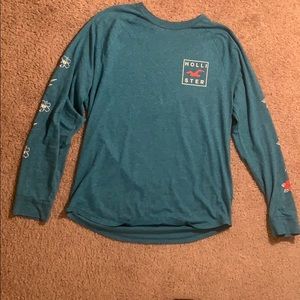 Light Blue Hollister California Long-sleeve